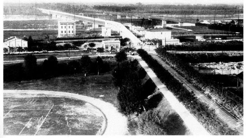 Viale Risorgimento nei primi anni del 20. secolo